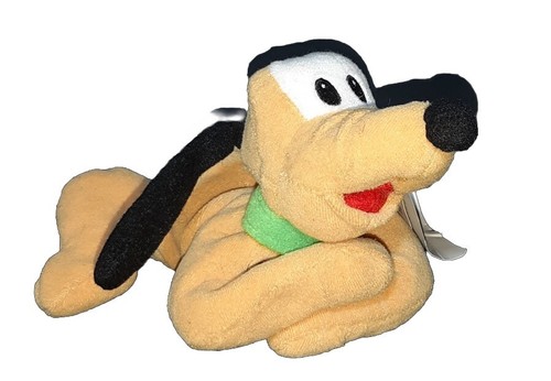 Peluche disney pluto 15cm - peluche,