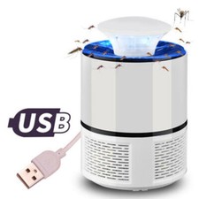 Lampada Anti Zanzare USB LED Silenziosa – Trappola Insetti Elettrica Sicura
