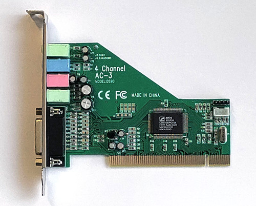 Scheda audio pci canali - scheda,