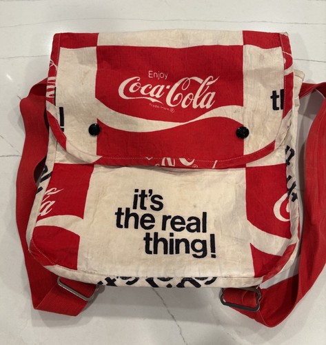 Zaino vintage 1972 - , coca-cola