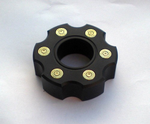 Coperchio anodizzato nero per