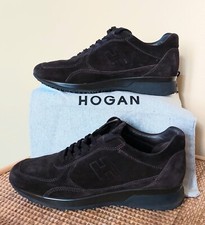 hogan uomo Marroni Scamosciate Usate Solo 1 Volta Vestibilita 42,5 Come Nuove