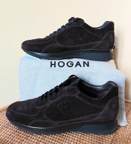 Hogan uomo marroni scamosciate - uomo,