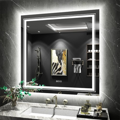 Luvodi specchio bagno quadrato - specchio,