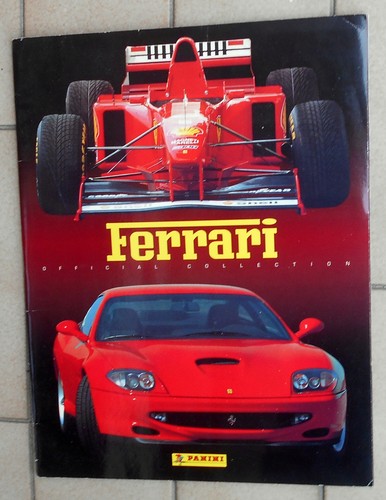 Panini album figurine ferrari - album,