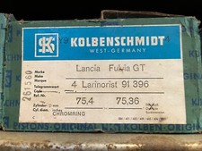 LANCIA FULVIA GT KIT 4 PISTONI 75,4 COMPLETI KOLBENSCHMIDT PISTONS