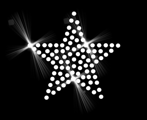 Quadro stirare strass - da,