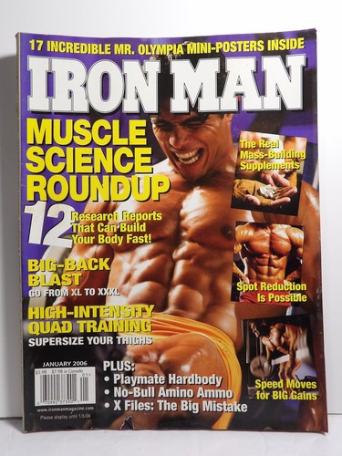 Iron man magazine january - magazine,
