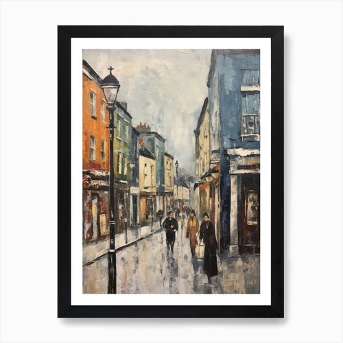 Quadro vintage invernale - quadro,