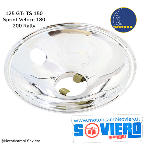 Parabola faro 130mm fori - parabola, 2