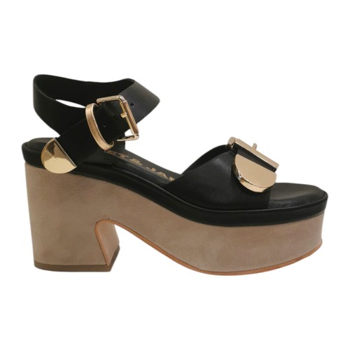 Janet sandalo nero con - janet&janet,