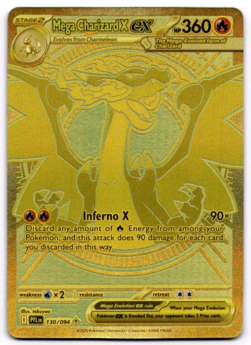 Mega charizard 130 - x, 130/094
