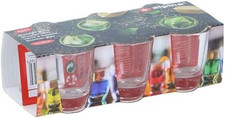 Set Di Bicchieri Shot 6 Pezzi - Bicchierini Liquore Da 45 Ml - Bicchierini Lavab