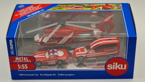 Siku 7509 set vigili del - set, fuoco