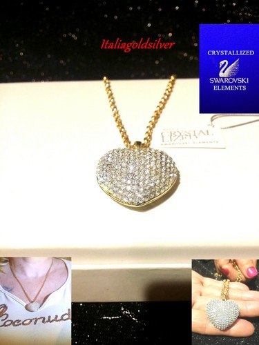 Collana donna cristalli - collana, cuore