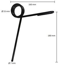 Molla posteriore copriseme per strigliatore seminatrice Ima La Rocca Cimac