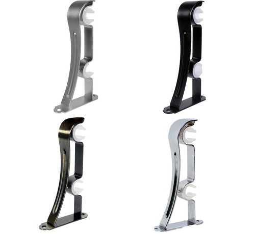 Coppia staffe supporto doppio - coppia,