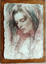 Riproduzione volto femminile