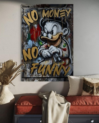 Quadro tela dagobert duck - dagobert,