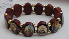 SANTINI MISTI_GRAZIOSO BRACCIALE CON EFFIGE DEI SANTI_BRACCIALE_ARTE SACRA