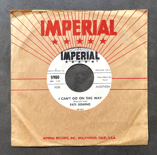 Fats domino can - 7", i