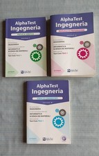 Set 3 Libri Alpha Test Ingegneria Tolc-I Preparazione - Commentato - Verifica 