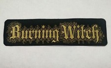 Burning Witch BACK Patch