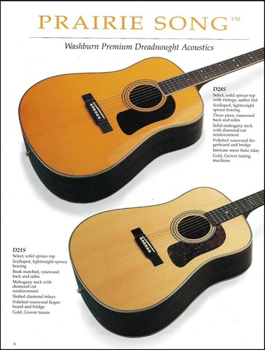 Pubblicità chitarra acustica