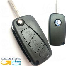 GUSCIO COVER CHIAVE 3 Tasti COMPATIBILE TELECOMANDO PER LANCIA YPSILON + LOGO