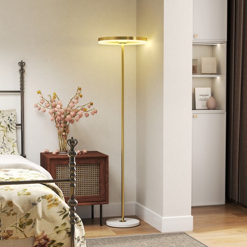 Homcom lampada terra - lampada, da