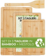 FAH - Set 3 Taglieri in Bamboo