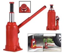 CRIC SOLLEVATORE CRICK IDRAULICO A BOTTIGLIA 2t TONNELLATE AUTO