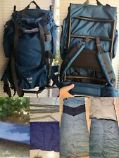 Zaino Montagna Ferrino + Sacco a pelo + Brandina