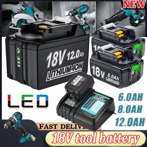 8000mah per batteria makita - 4x,