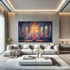 Arte da parete sacra croce