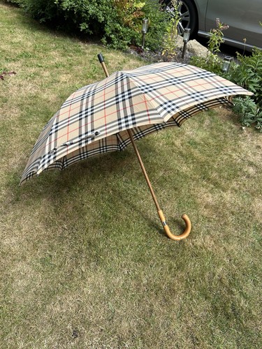 Ombrello vintage burberry - vintage,