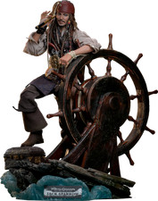 PIRATES OF THE CARIBBEAN Johnny Depp Jack Sparrow Deluxe Figure DX-38 Hot Toys