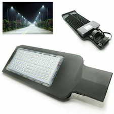 FARO LED LAMPIONE ESTERNO STRADALE PER PALO 50W 100W LUCE NATURALE FREDDA