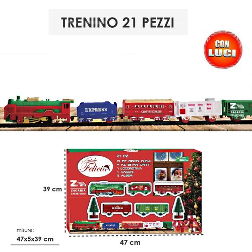 Trenino locomotiva nataliza - locomotiva,