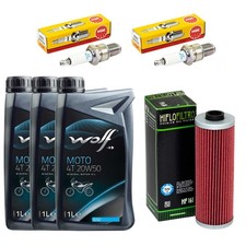 Kit Candele Filtro Olio 3L