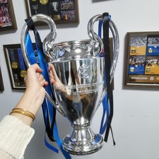 Trofeo Champions League con nastri omaggio altezza 45 cm/17,7 pollici resina replica