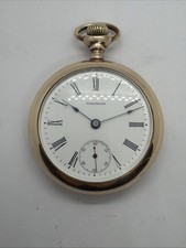 1902 Waltham bellissimo orologio da tasca antico modello 83 anni 18 oro pieno 20 funzionante