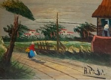 quadri antichi olio su tela