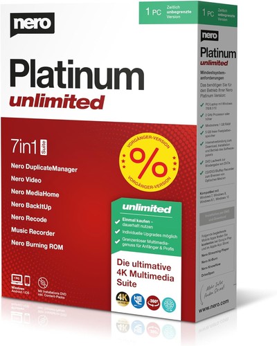 Nero platinum unlimited - nero,