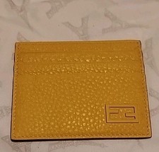 Fendi Golden Yellow Pebbled