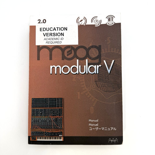 Arturia moog modular - moog, v