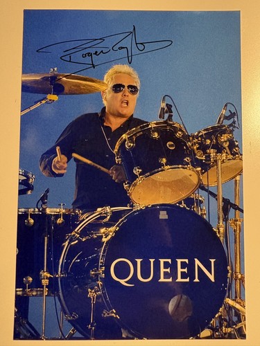 Signed photo roger taylor - photo,