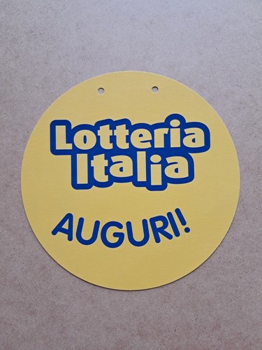 Locandina disco lotteria - locandina/disco,