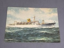 SITMAN GENOVA TRASPORTI MARITTIMI CASTEL FELICE - Cartolina Vintage a Colori