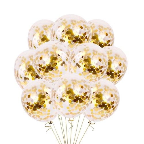 Palloncini confetti oro - palloncini,